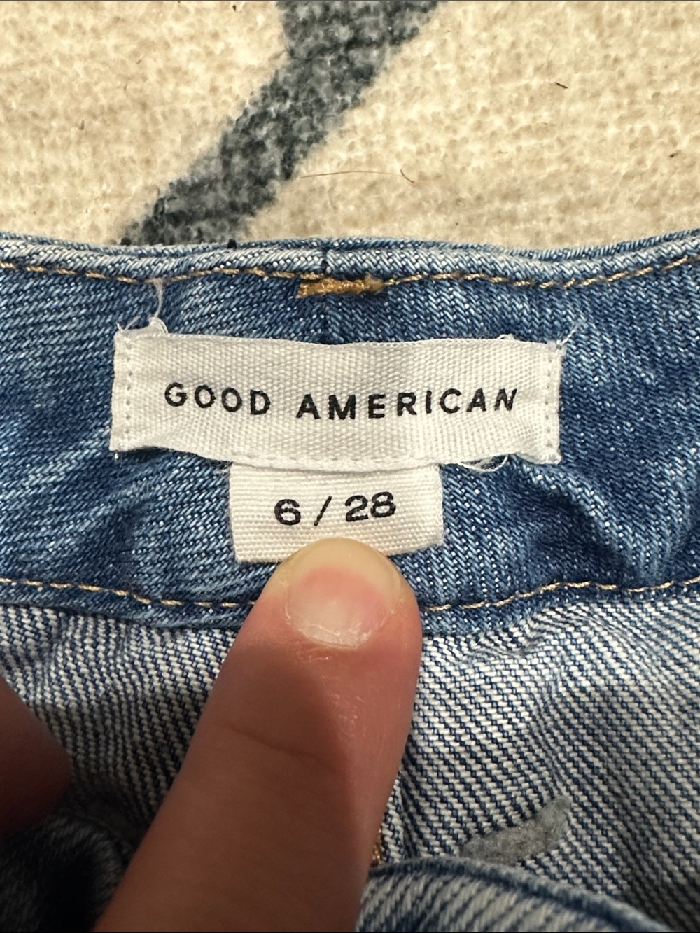 Good American Denim Jeans in Light Blue Wash